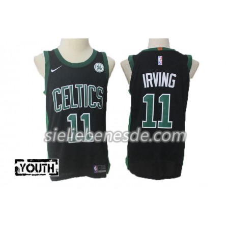 Kinder NBA Boston Celtics Trikot Kyrie Irving 11 Nike 2017-18 Schwarz Swingman